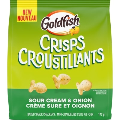 Pepperidge Farm Goldfish Crisps Snack Crackers Sour Cream & Onion 177 g, $2.54/100g