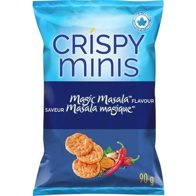 Quaker Crispy Minis Magic Masala Rice Cakes 90 g, $3.89/100g