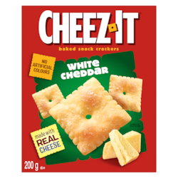 Cheez-It Baked Snack Crackers White Cheddar 200 g Maxi