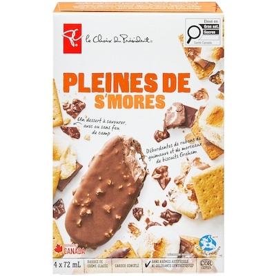 Loads of S'mores Ice Cream Bars