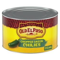 Old El Paso Chopped Green Chilies 113 ml, $2.47/100ml
