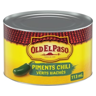 Old El Paso Piments chili verts hachés 113 ml, 2,91 $/100ml