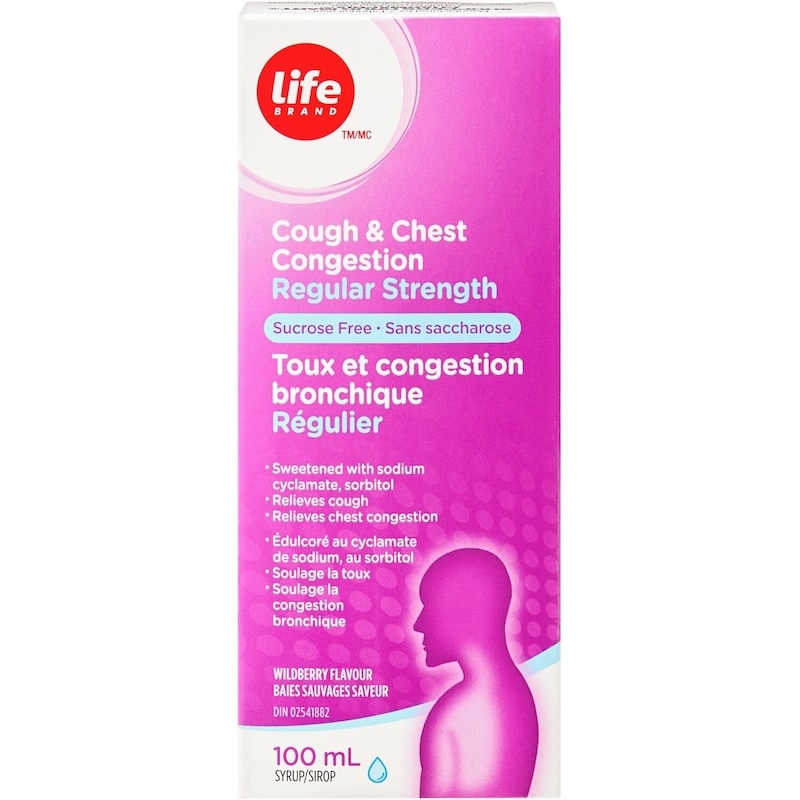 Cough & Chest Congestion Regular Strength
