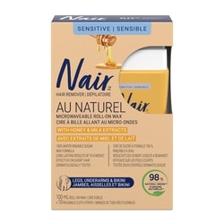 Au Naturel Roll-On Wax Remover for Legs, Underarms & Bikini