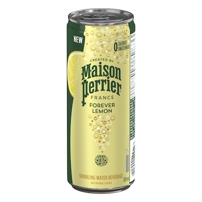 Maison Perrier Forever Lemon, Sparkling Water Beverage, 8-Pack 8x330.0 ml, $0.30/100ml