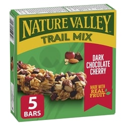 Nature Valley Trail Mix Chewy Grain Bar Dark Chocolate Cherry 175 g, $2.28/100g