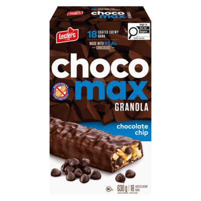 Leclerc Choco Max Granola 630 g, $2.06/100g