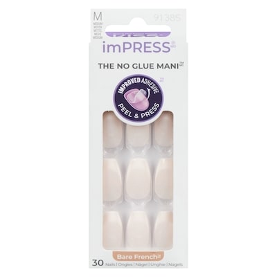 Kiss Impress French Press-On Nails Genuine 1 ea, $13.99/1ea