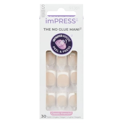 Kiss Impress French Press-On Nails Model 1 ea, $13.99/1ea