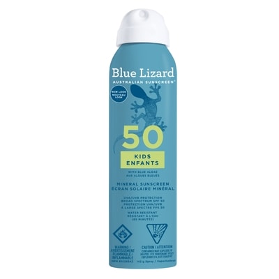 Blue Lizard Enfants Créme Solaire Minérale en Vaporisateur 50FPS 142 g, 14,78 $/100g