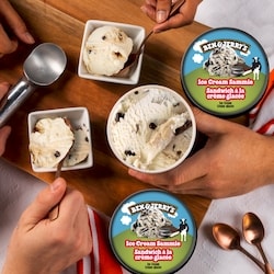 Ben & Jerry's Ice Cream Sammie with Fairtrade Ingredients - 473 ml