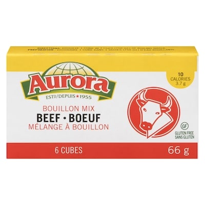 Aurora Mélange à bouillon boeuf 66 g, 1,89 $/100g