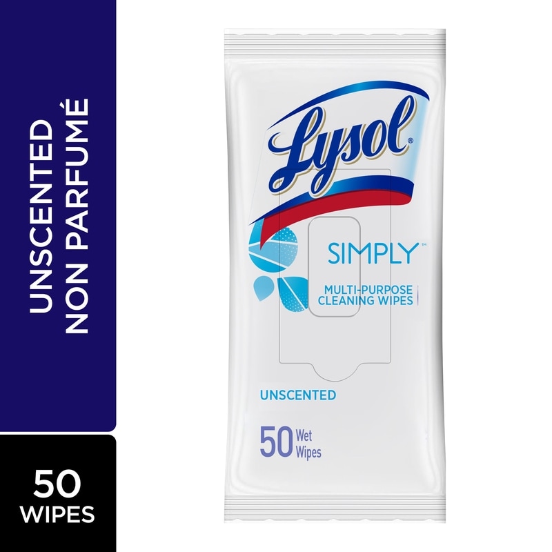 Simply Cleaning Wipes, Unscented