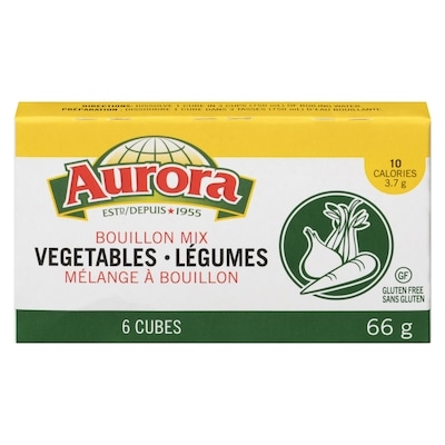 Aurora Mélange à bouillon légumes 66 g, 1,89 $/100g