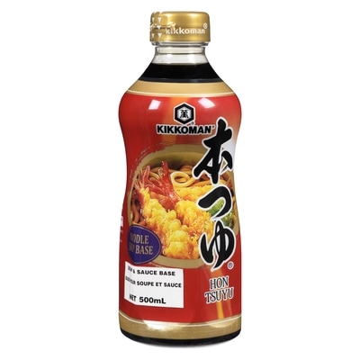 Kikkoman Base pour soupe et sauce Hon Tsuyu 500 ml, 1,80 $/100ml