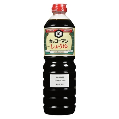 Kikkoman Sauce de soja 1 l, 0,90 $/100ml