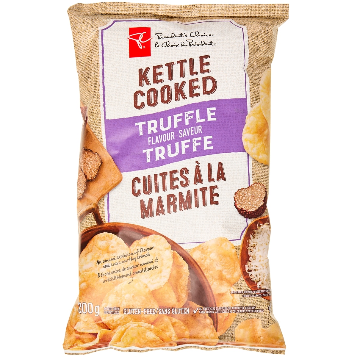 President's Choice Honey Dijon Flavour Kettle Cooked Chips