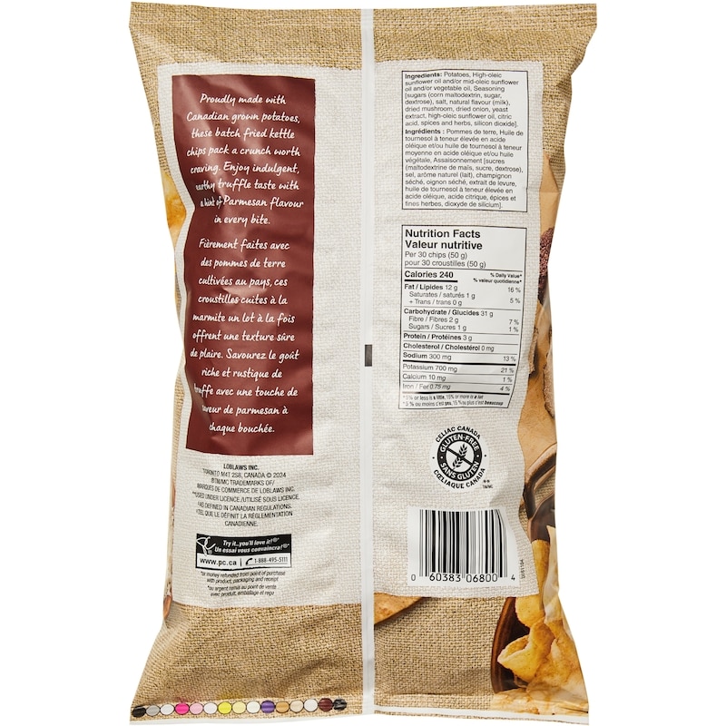 Kettle Cooked Truffle Flavoured Potato Chips