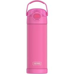 Stainless Steel Vacuum Insulated Ins Hydration Bottle Locking Lid - Dark Pink