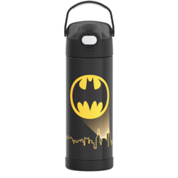 Stainless Steel Vacuum Insulated Hydration Bottle With Bail Handle - Batman