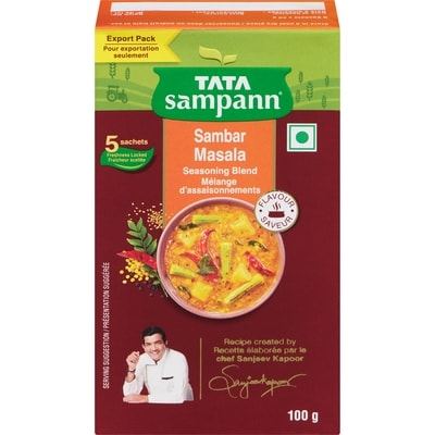 Tata Seasoning Blend Sambar Masala 100 g, $2.29/100g