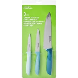 Paring, Utility, and Chef's Knife 3 Piece Set