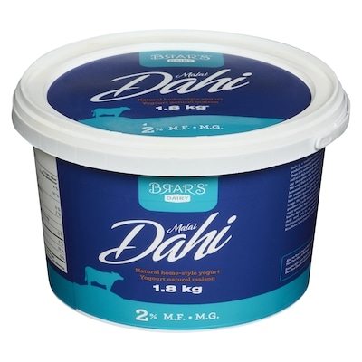 Brar's Yogurt, Natural 1800 g, $0.50/100g