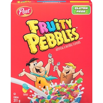 Post Fruity Pebbles Cereal 311 g, $1.77/100g
