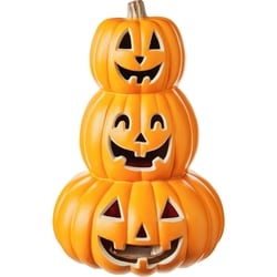 Stacked Pumpkin Decoration
