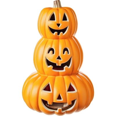 null Stacked Pumpkin Decoration 1 ea, $26.00/1ea