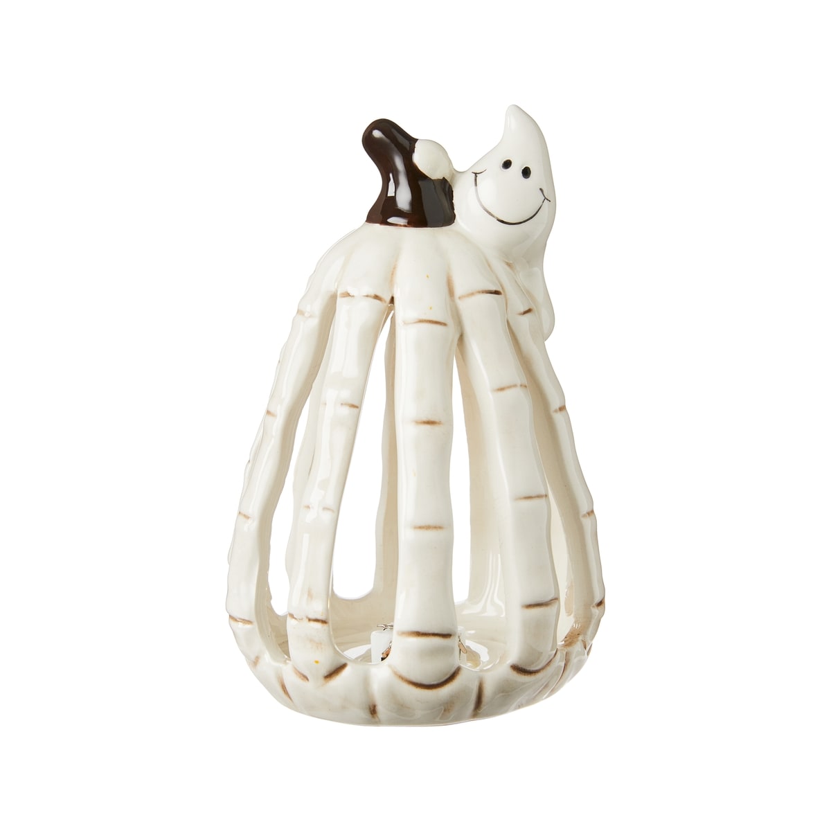 null Décoration en céramique en forme de main de mort avec lumière à DEL – fantôme 1 ea, 17,00 $/1ch