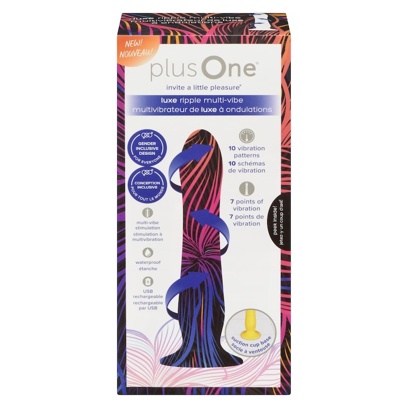 PlusOne Luxe Ripple Multi-Vibe - 1 ea