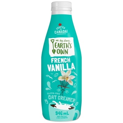 Earth's Own Oat Creamer, French Vanilla 946 ml, $0.74/100ml