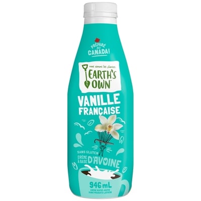 Earth’s Own Crème à café à l’avoine, Vanille française 946 ml, 0,72 $/100ml