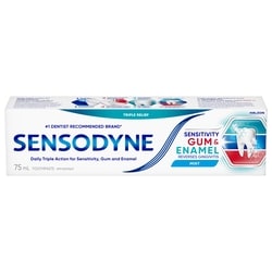 Sensodyne Toothpaste Sensitivity Gum & Enamel Mint 75 ml, $13.32/100ml