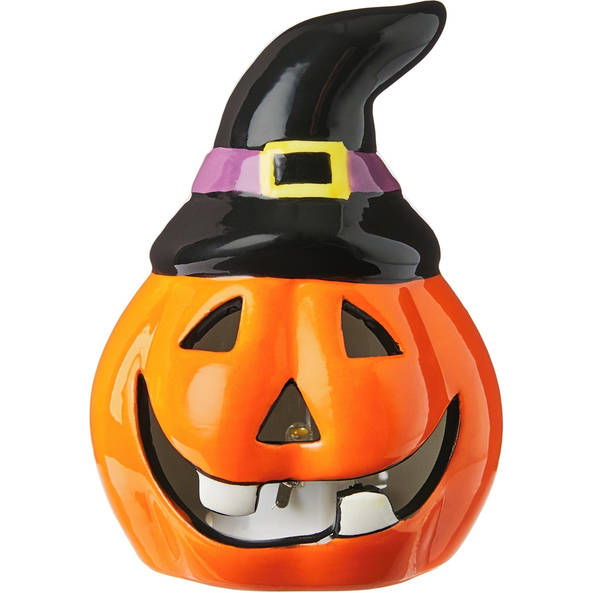 null Citrouille lanterne avec chapeau – orange 1 ea, 7,00 $/1ch