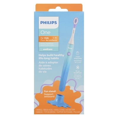 One Battery Toothbrush For Kids Age 3+