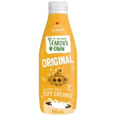 Earth's Own Original Gluten-Free Oat Coffee Creamer 946 ml, $0.69/100ml