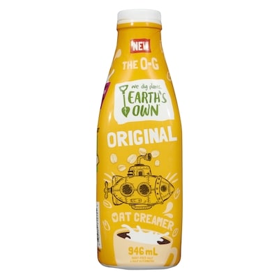 Earth's Own Oat Creamer, Original 946 ml, $0.69/100ml
