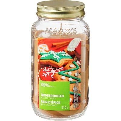 Everyday Essentials Gingerbread Scented Candle 1 ea, $8.00/1ea