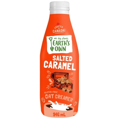 Earth's Own Salted Caramel Gluten-Free Oat Coffee Creamer 946 ml, $0.72/100ml