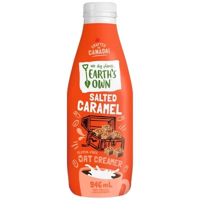 Earth's Own Oat Creamer, Salted Caramel 946 ml, $0.74/100ml