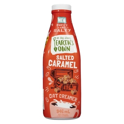 Earth's Own Oat Creamer, Salted Caramel 946 ml, $0.69/100ml