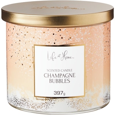 Life at Home Champagne Bubbles Scented Candle 1 ea, $16.00/1ea