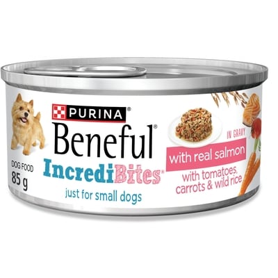Purina Beneful Incredibites Real Salmon in Gravy, Wet Dog Food 85 g, $1.52/100g