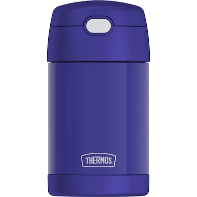 Thermos Stainless Steel Vacuum Insulated Ins Food Jar with Spoon - Deep Violet 1 ea, $28.00/1ea