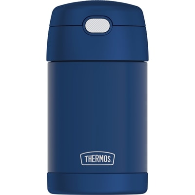Thermos Pot alimentaire isolé sous vide en acier inoxydable avec cuillère - Marine 1 ea, 30,00 $/1ch