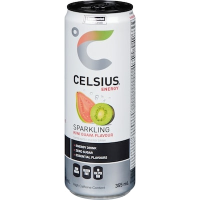 Celsius Kiwi Guava 12-Pack 12x355.0 ml, $0.77/100ml