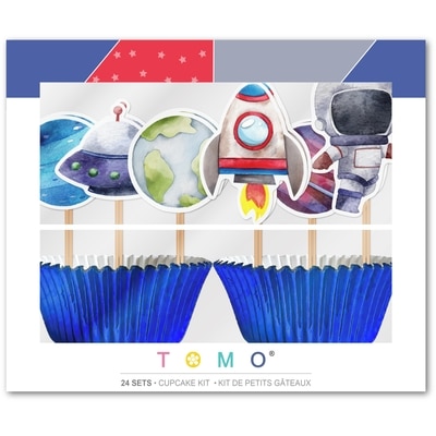 Tomo Space 24 Sets Cupcake Kit 1 ea, $4.50/1ea