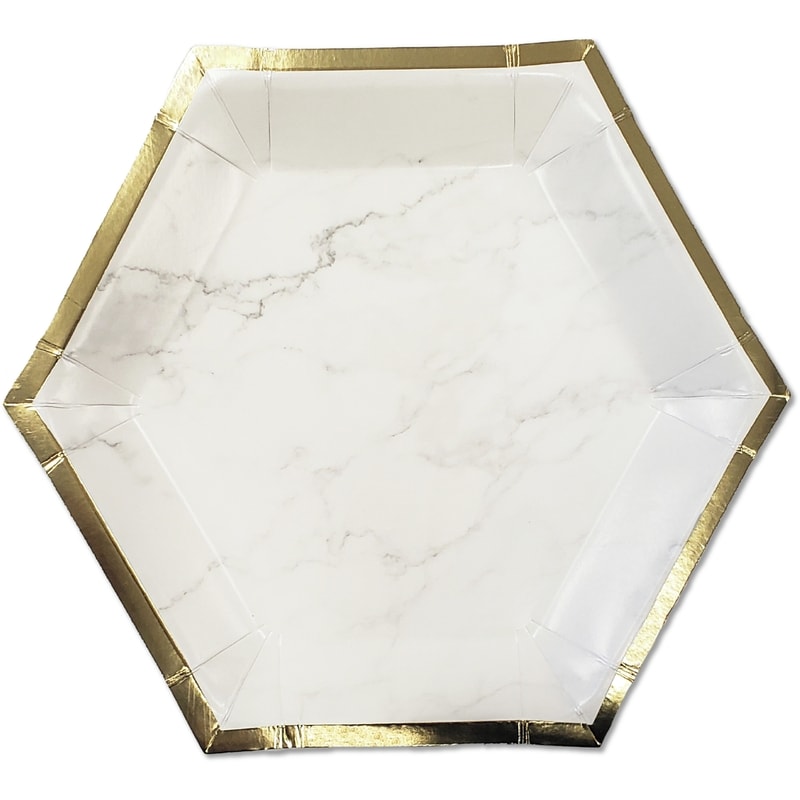Occasion 8ct Marble Plates